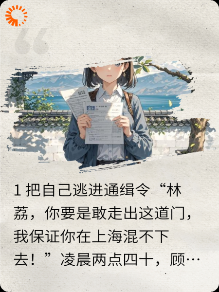 把自己逃进通缉令